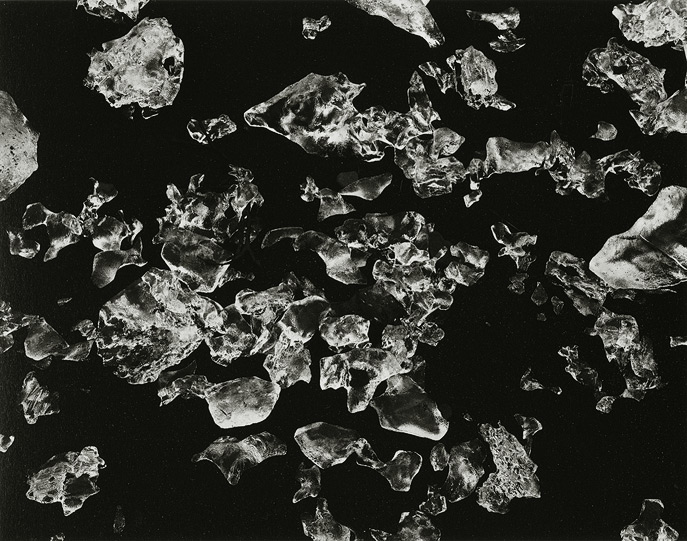 Jökulsárlón, 2004, 81-0408-44, 8"x10" gelatin silver chloride contact print