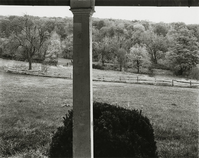 Near Frenchtown, New Jersey, 1969, 81-6904-02, 8x10 silver chloride contact print