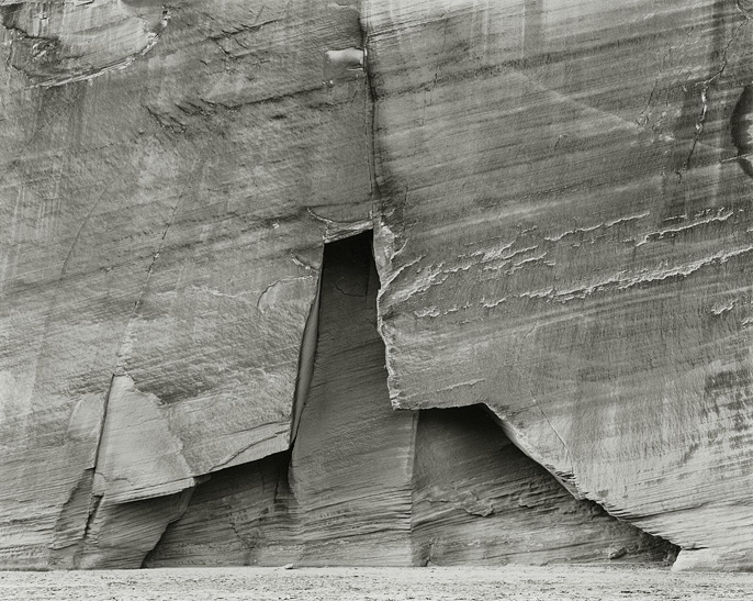 Canyon del Muerto, 1991, 8109110-06-21, 8x10-inch gelatin silver chloride contact print