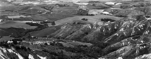 Plate 28 Le Balze, near Volterra